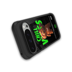 chill vibes back phone cover | glass case for google pixel 9 pro