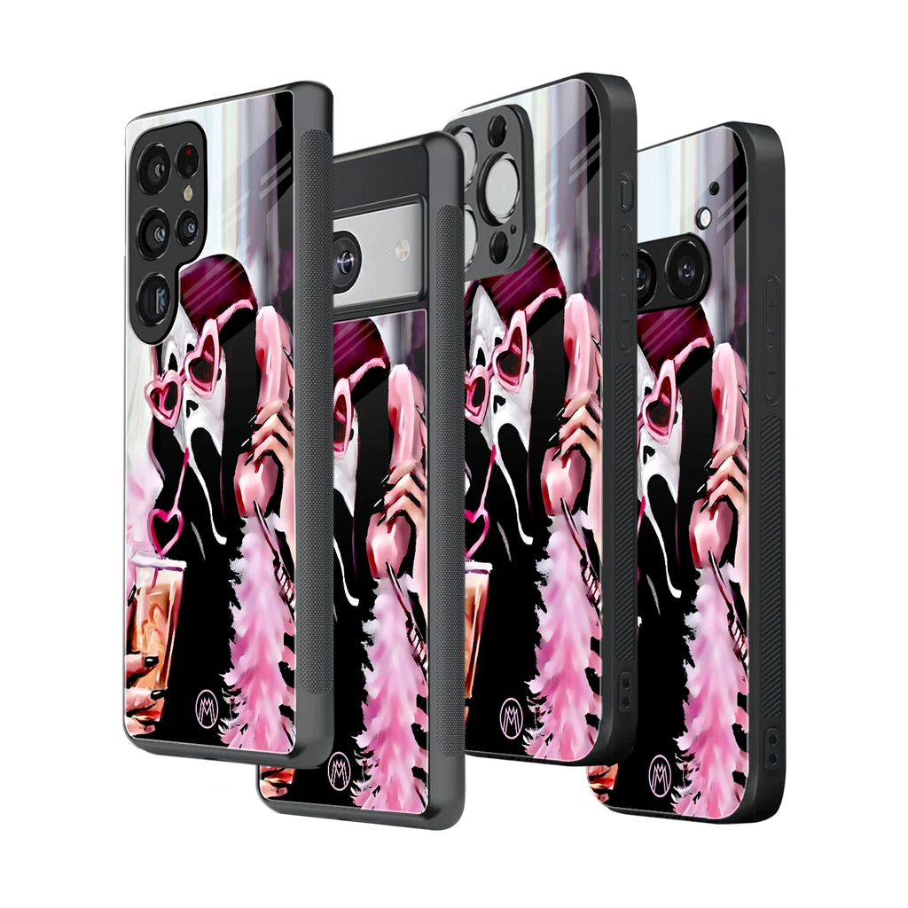 Stylish Glass Back Case for All Smartphones – iPhone, Samsung, OnePlus, Pixel, Redmi, Oppo, Vivo, Motorola