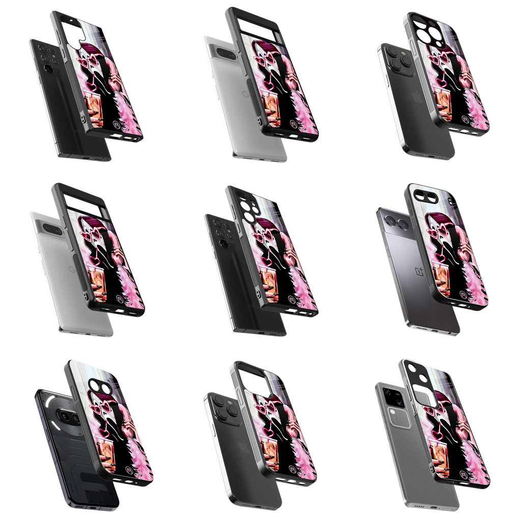 Durable Glass Back Mobile Case for iPhone, Samsung, OnePlus, Google Pixel, Redmi, Vivo, Oppo