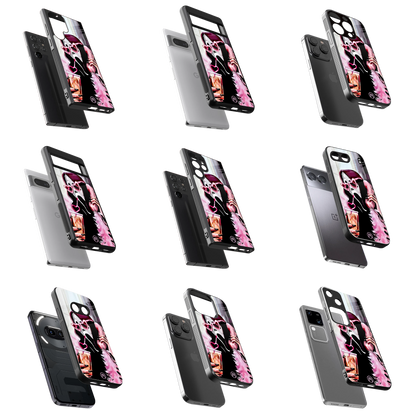 Durable Glass Back Mobile Case for iPhone, Samsung, OnePlus, Google Pixel, Redmi, Vivo, Oppo