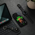 chill vibes back phone cover | glass case for Google Pixel 8