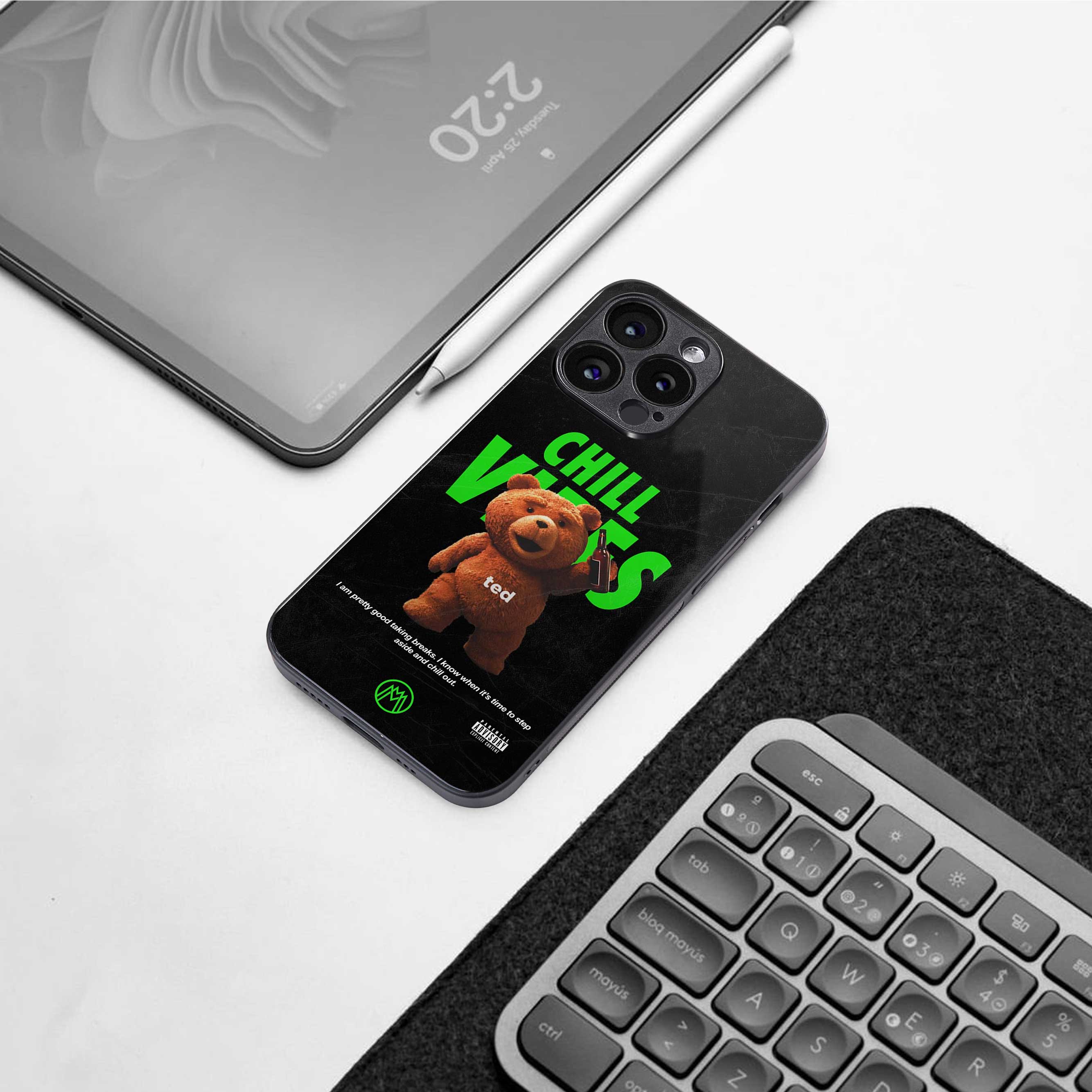 Chill Vibes Phone Cover | Glass Case
