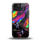 chillin killin back phone cover | glass case for iphone 13 mini