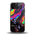 chillin killin back phone cover | glass case for iphone 15 plus