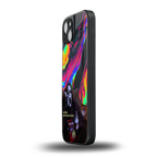 chillin killin back phone cover | glass case for iphone 15 plus