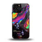 chillin killin back phone cover | glass case for iphone 14 pro max