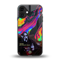 chillin killin back phone cover | glass case for iphone 16 plus