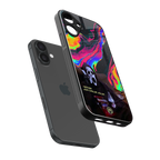 chillin killin back phone cover | glass case for iphone 16 plus