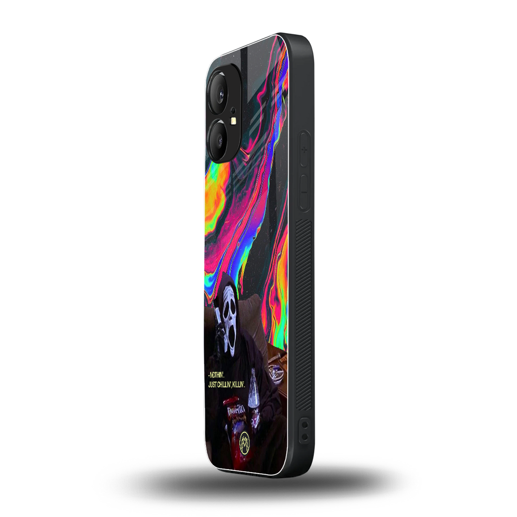 chillin killin back phone cover | glass case for nothing phone 1