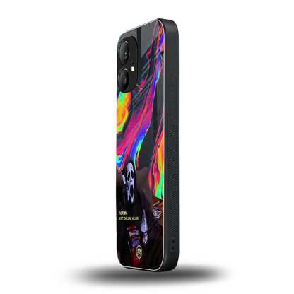 chillin killin back phone cover | glass case for nothing phone 1