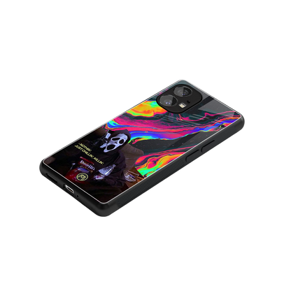 chillin killin back phone cover | glass case for nothing phone 1