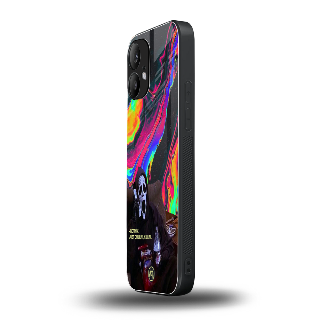 chillin killin back phone cover | glass case for nothing phone 2