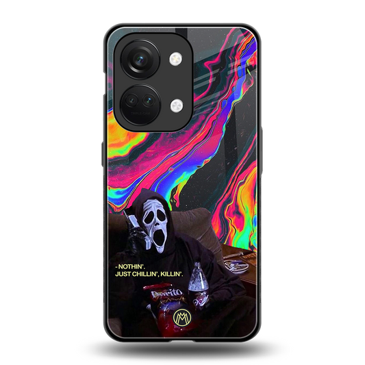 chillin killin back phone cover | glass case for oneplus nord 3