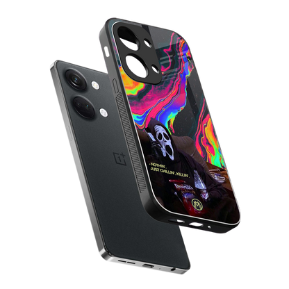 chillin killin back phone cover | glass case for oneplus nord 3