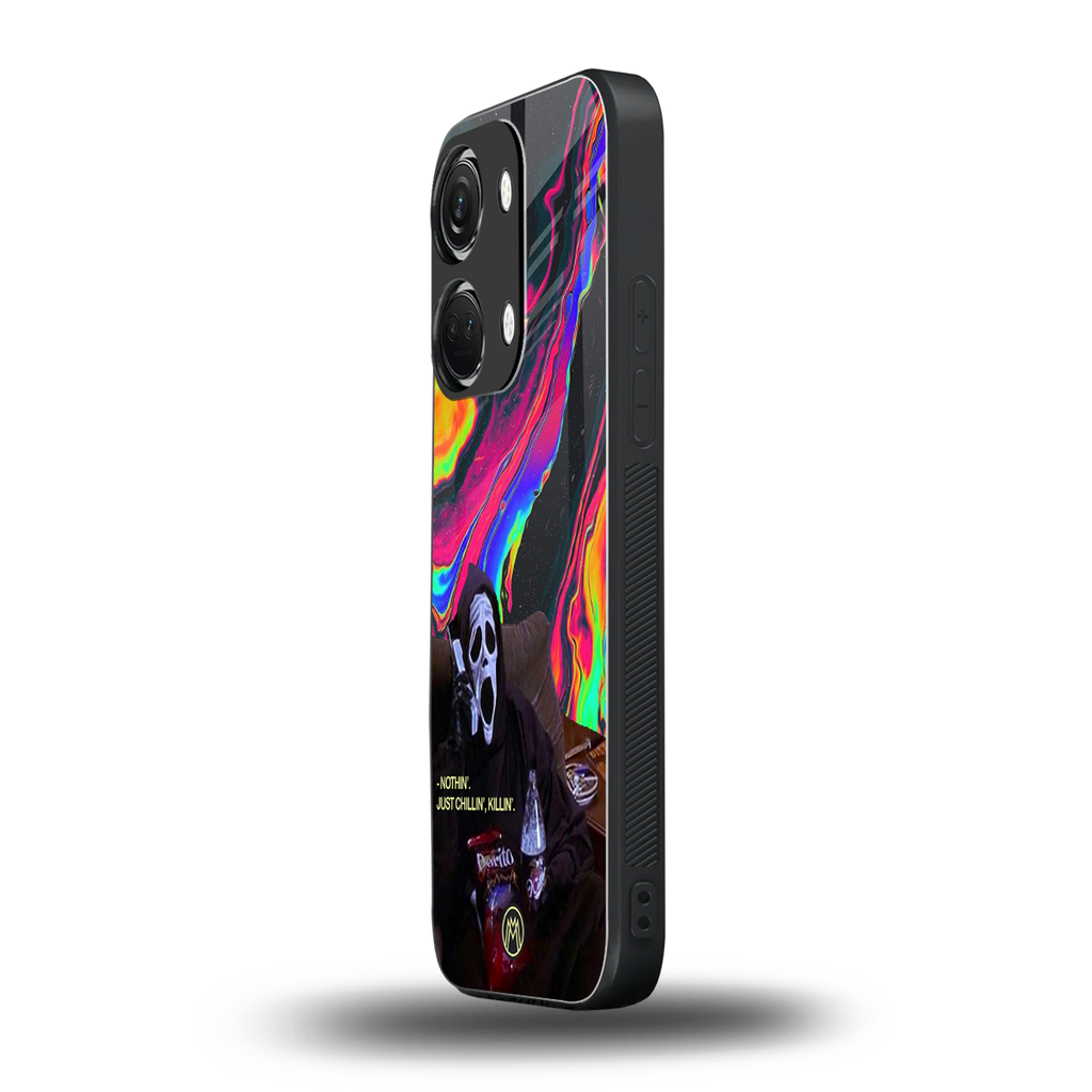 chillin killin back phone cover | glass case for oneplus nord 3