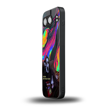 chillin killin back phone cover | glass case for oneplus nord 4