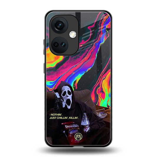 chillin killin back phone cover | glass case for oneplus nord ce 3