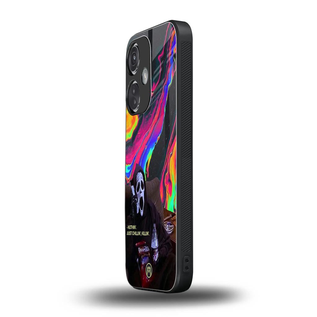 chillin killin back phone cover | glass case for oneplus nord ce 3