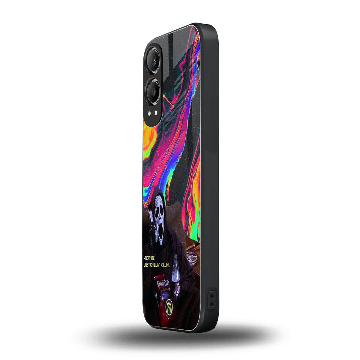 chillin killin back phone cover | glass case for oneplus nord ce 4 lite
