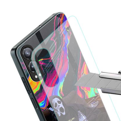 chillin killin back phone cover | glass case for oneplus nord ce 4 lite