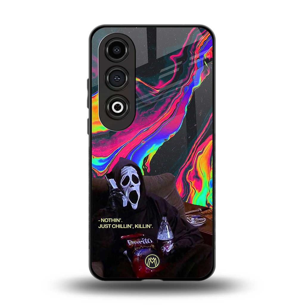 chillin killin back phone cover | glass case for oneplus nord ce 4