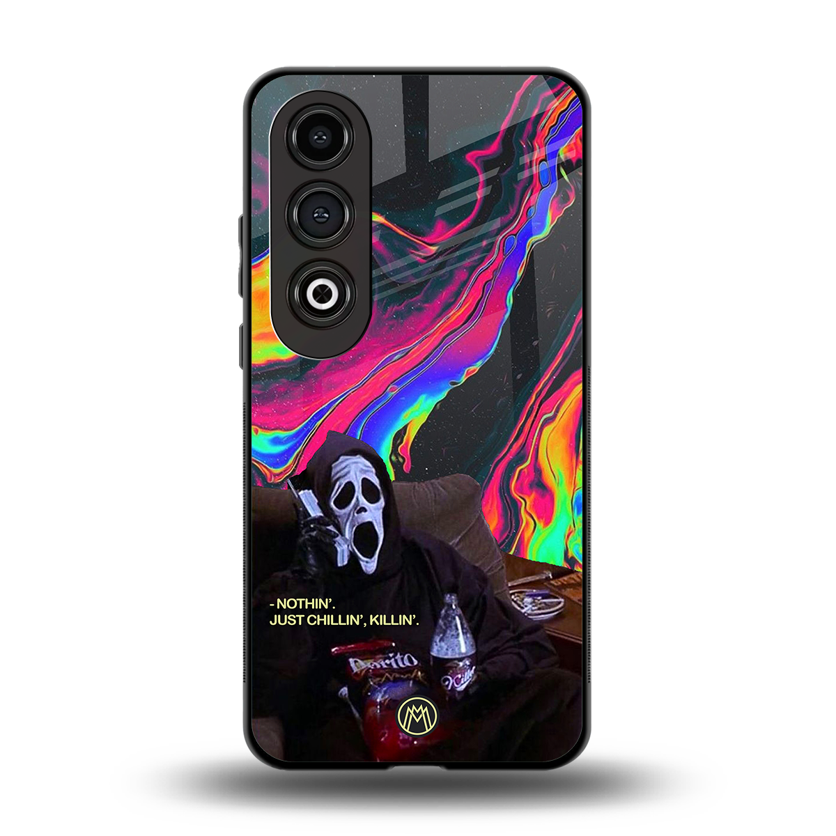 chillin killin back phone cover | glass case for oneplus nord ce 4