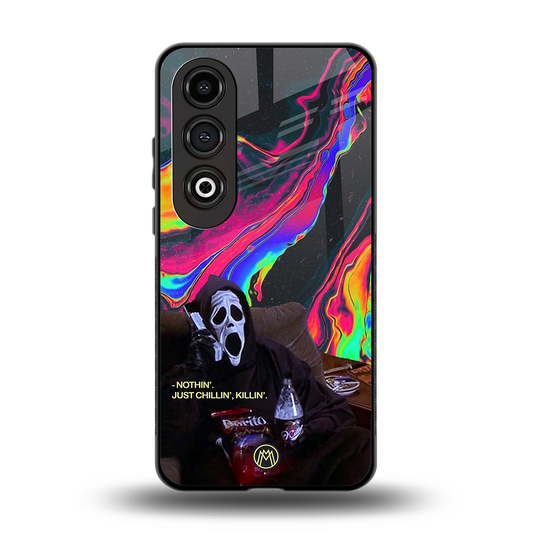 chillin killin back phone cover | glass case for oneplus nord ce 4