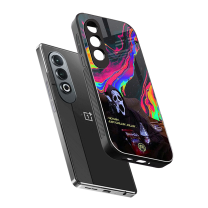 chillin killin back phone cover | glass case for oneplus nord ce 4