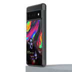 chillin killin back phone cover | glass case for google pixel 6 pro