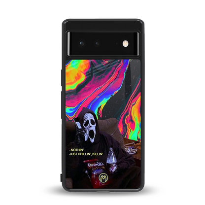 chillin killin back phone cover | glass case for Google Pixel 6A
