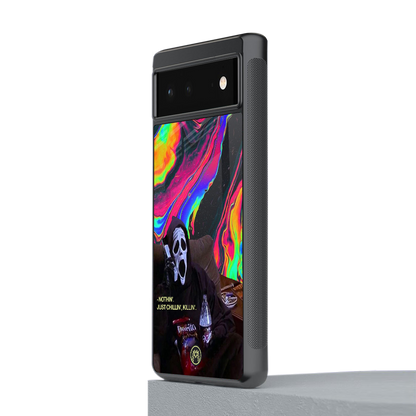 chillin killin back phone cover | glass case for Google Pixel 6A