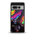 chillin killin back phone cover | glass case for google pixel 7 pro