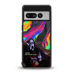 chillin killin back phone cover | glass case for google pixel 7 pro