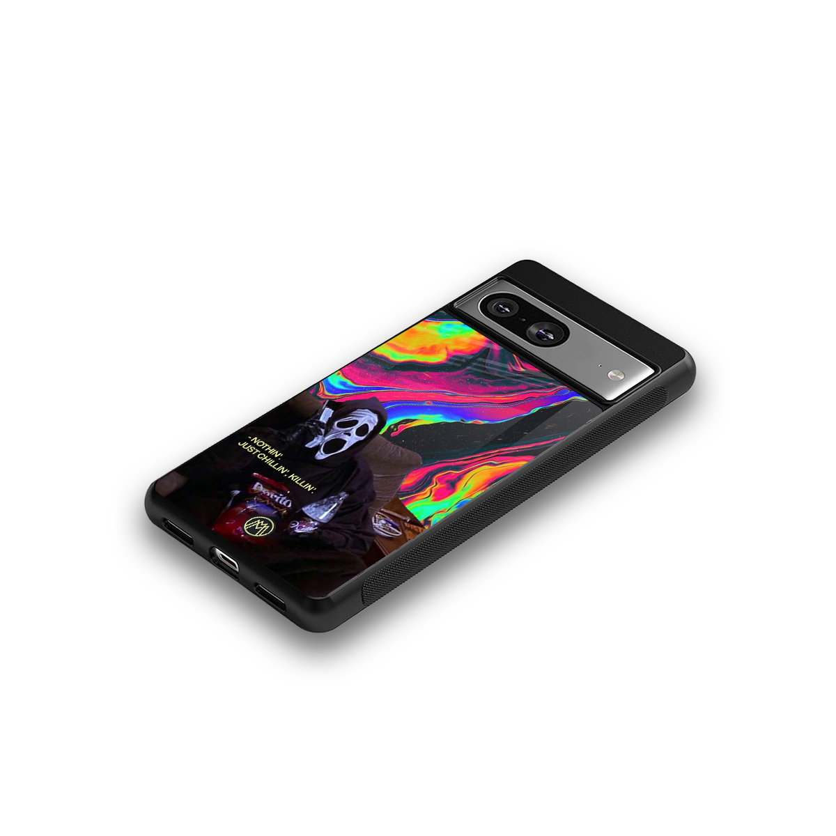 chillin killin back phone cover | glass case for Google Pixel 8