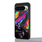 chillin killin back phone cover | glass case for google pixel 9 pro xl
