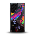 chillin killin back phone cover | glass case for samsung galaxy s23 ultra