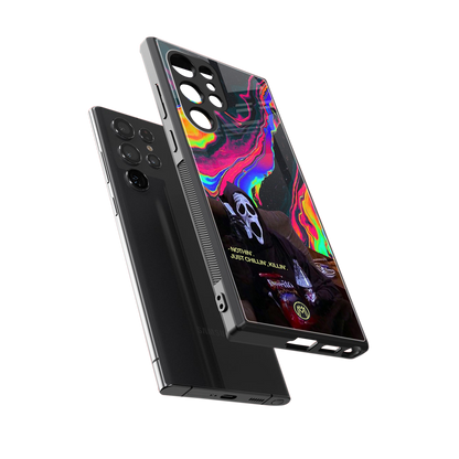 chillin killin back phone cover | glass case for samsung galaxy s23 ultra