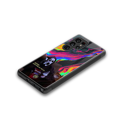 chillin killin back phone cover | glass case for samsung galaxy s25 ultra