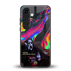 chillin killin back phone cover | glass case for samsung galaxy s24 plus