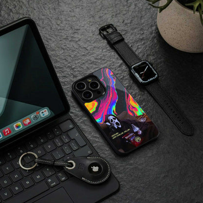chillin killin back phone cover | glass case for iphone 13 pro max