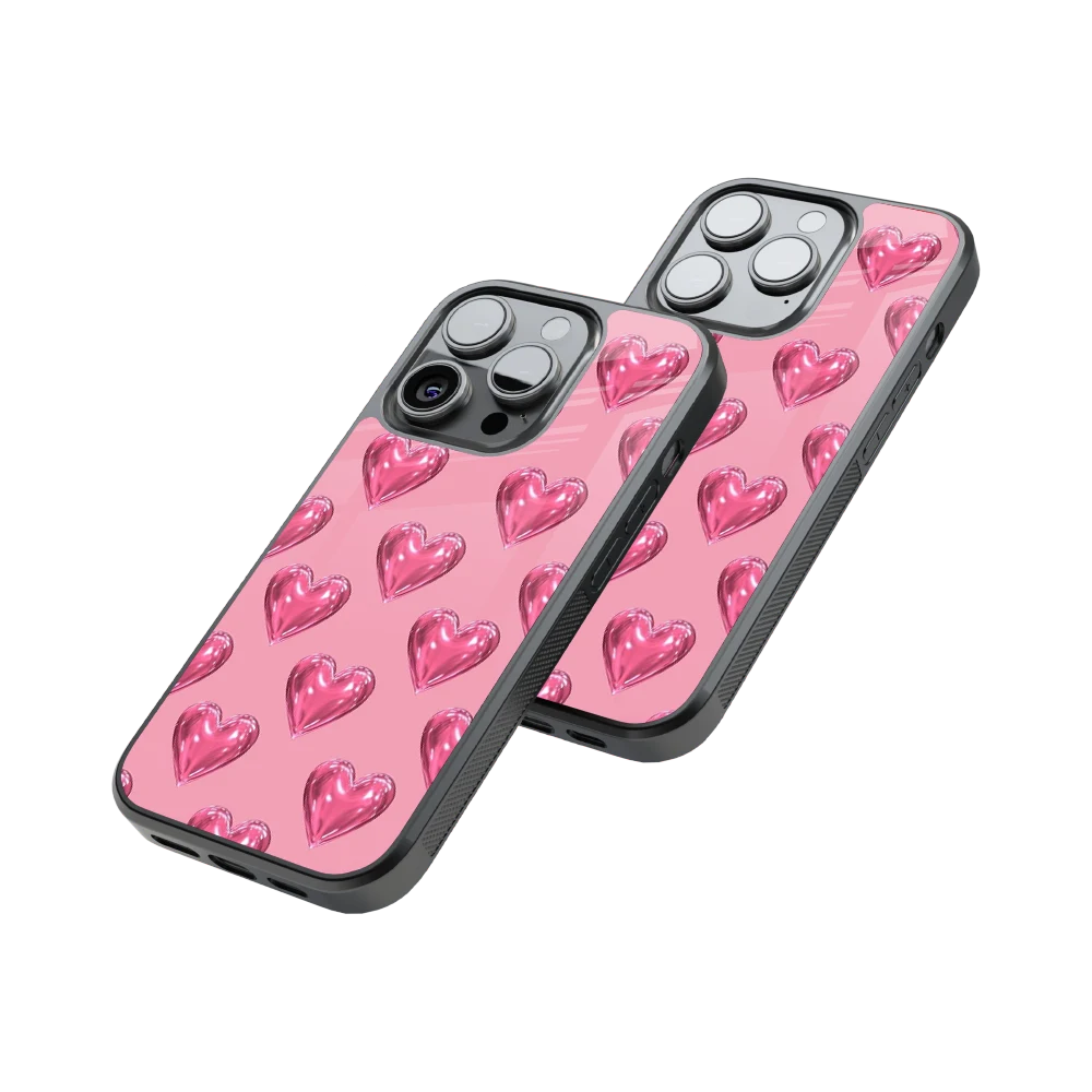 Protective Glass Back Phone Case Compatible with iPhone, Samsung, OnePlus, Pixel & More