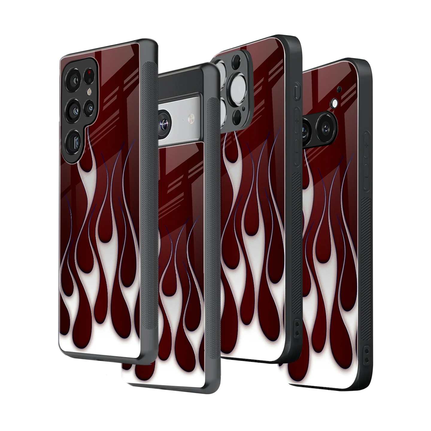 Stylish Glass Back Case for All Smartphones iPhone, Samsung, OnePlus, Pixel, Redmi, Oppo, Vivo, Motorola