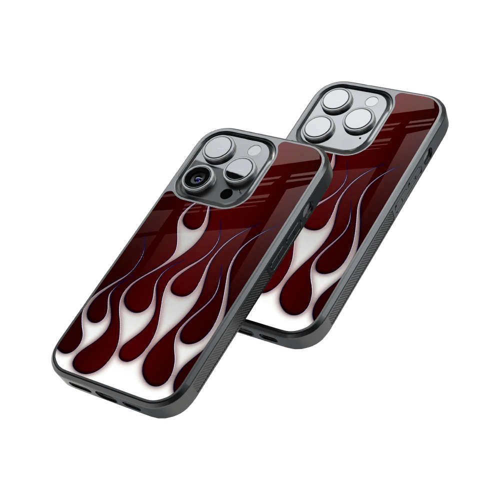 Protective Glass Back Phone Case Compatible with iPhone, Samsung, OnePlus, Pixel & More