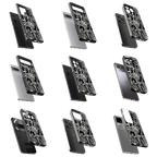 Durable Glass Back Mobile Case for iPhone, Samsung, OnePlus, Google Pixel, Redmi, Vivo, Oppo
