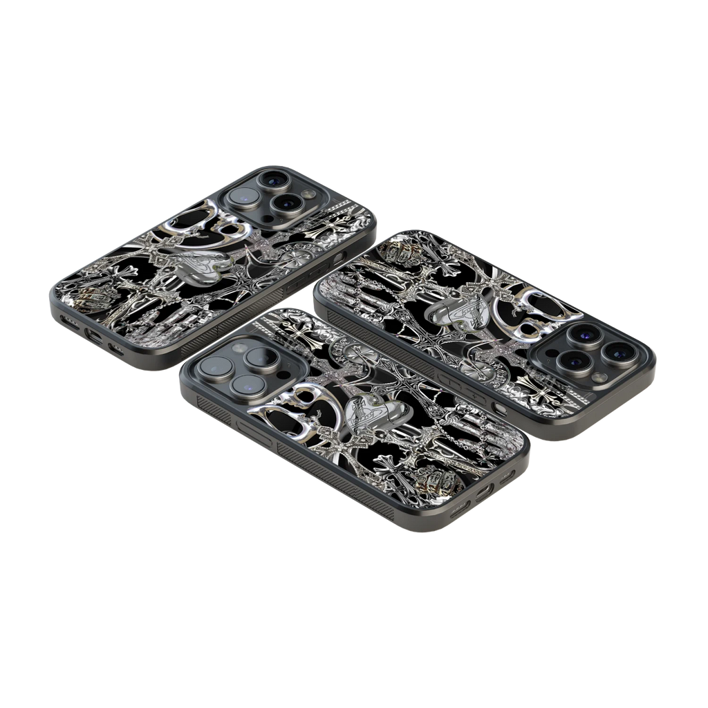 Luxury Glass Back Mobile Cover for iPhone, Samsung Galaxy, OnePlus, Pixel, Redmi & More