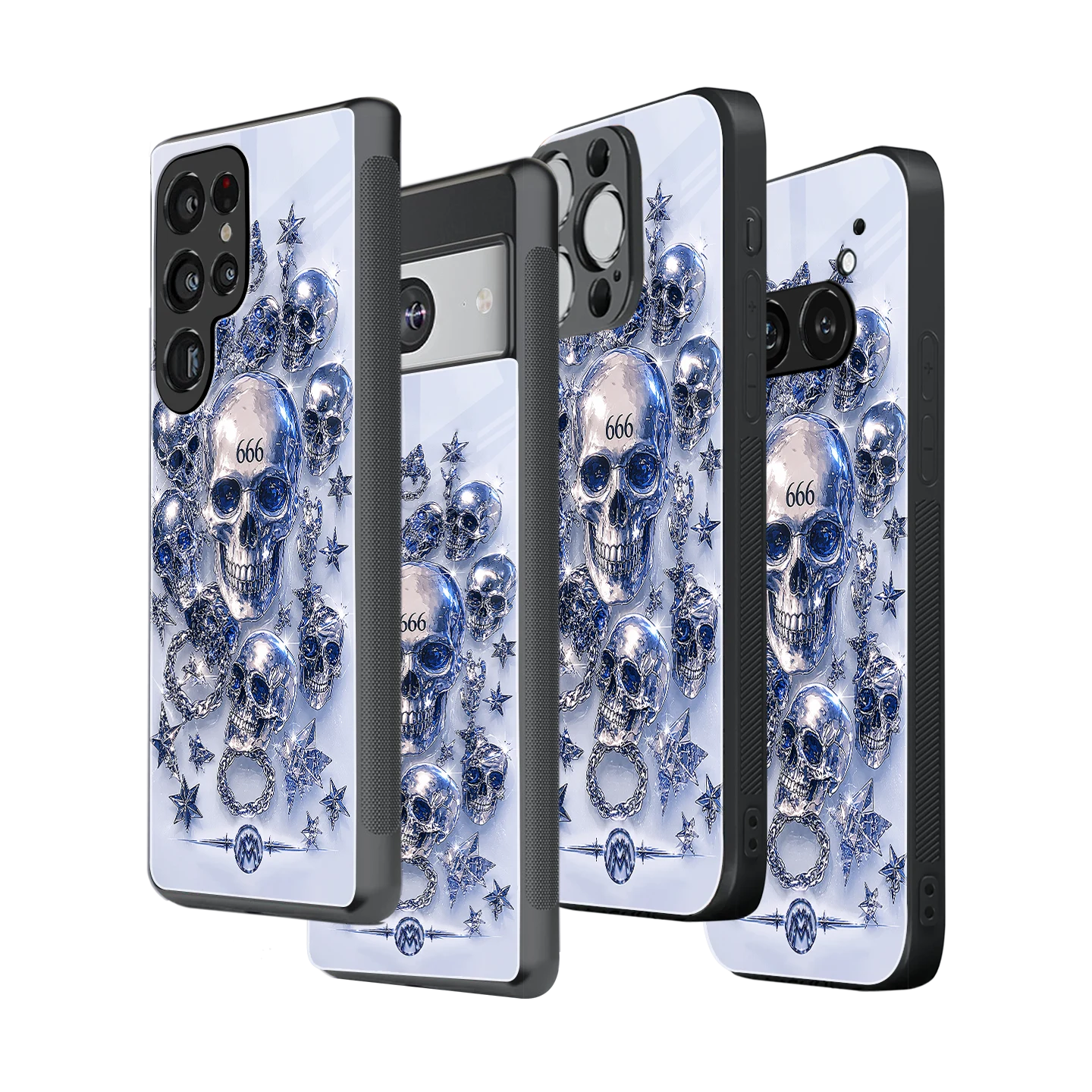 Stylish Glass Back Case for All Smartphones iPhone, Samsung, OnePlus, Pixel, Redmi, Oppo, Vivo, Motorola