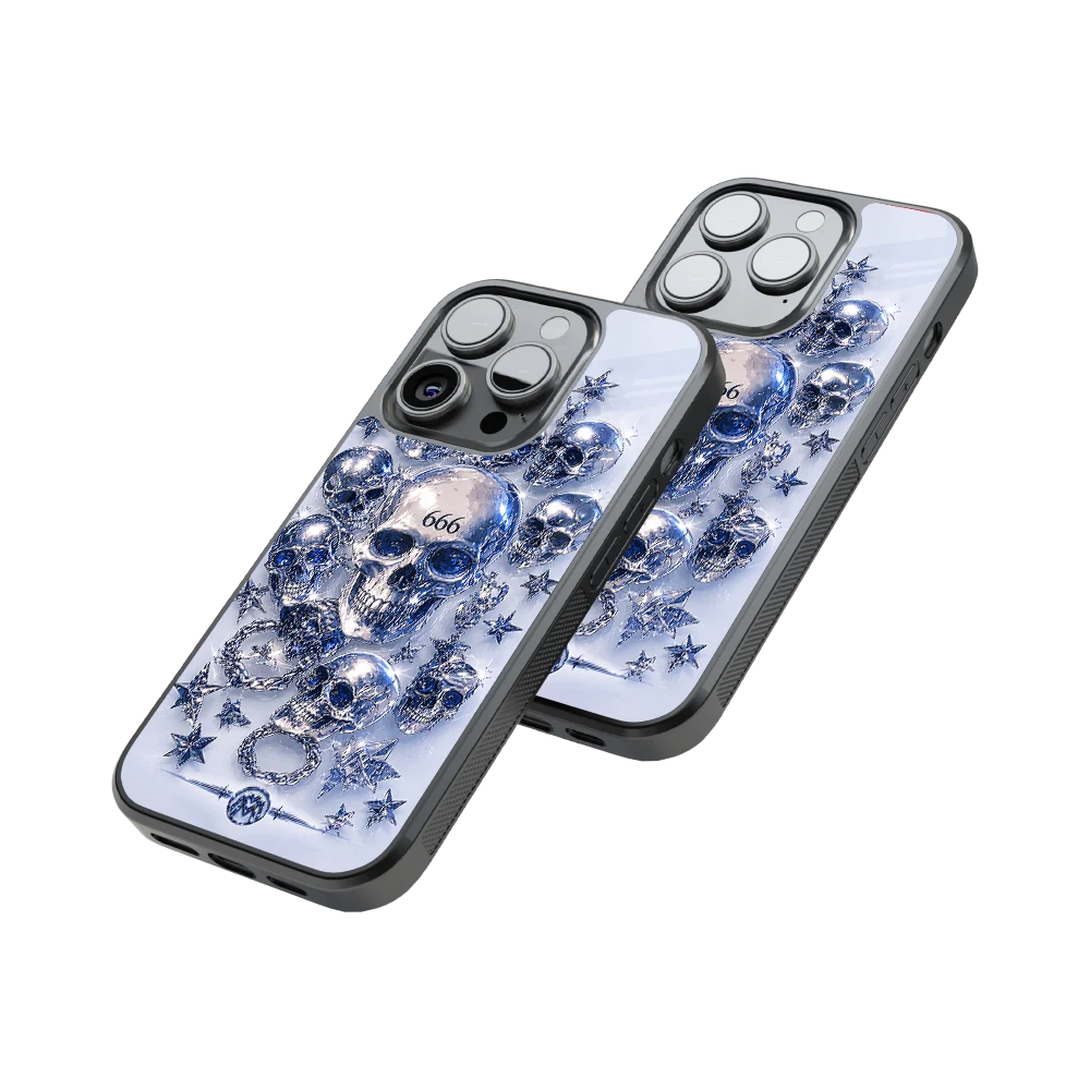 Protective Glass Back Phone Case Compatible with iPhone, Samsung, OnePlus, Pixel & More