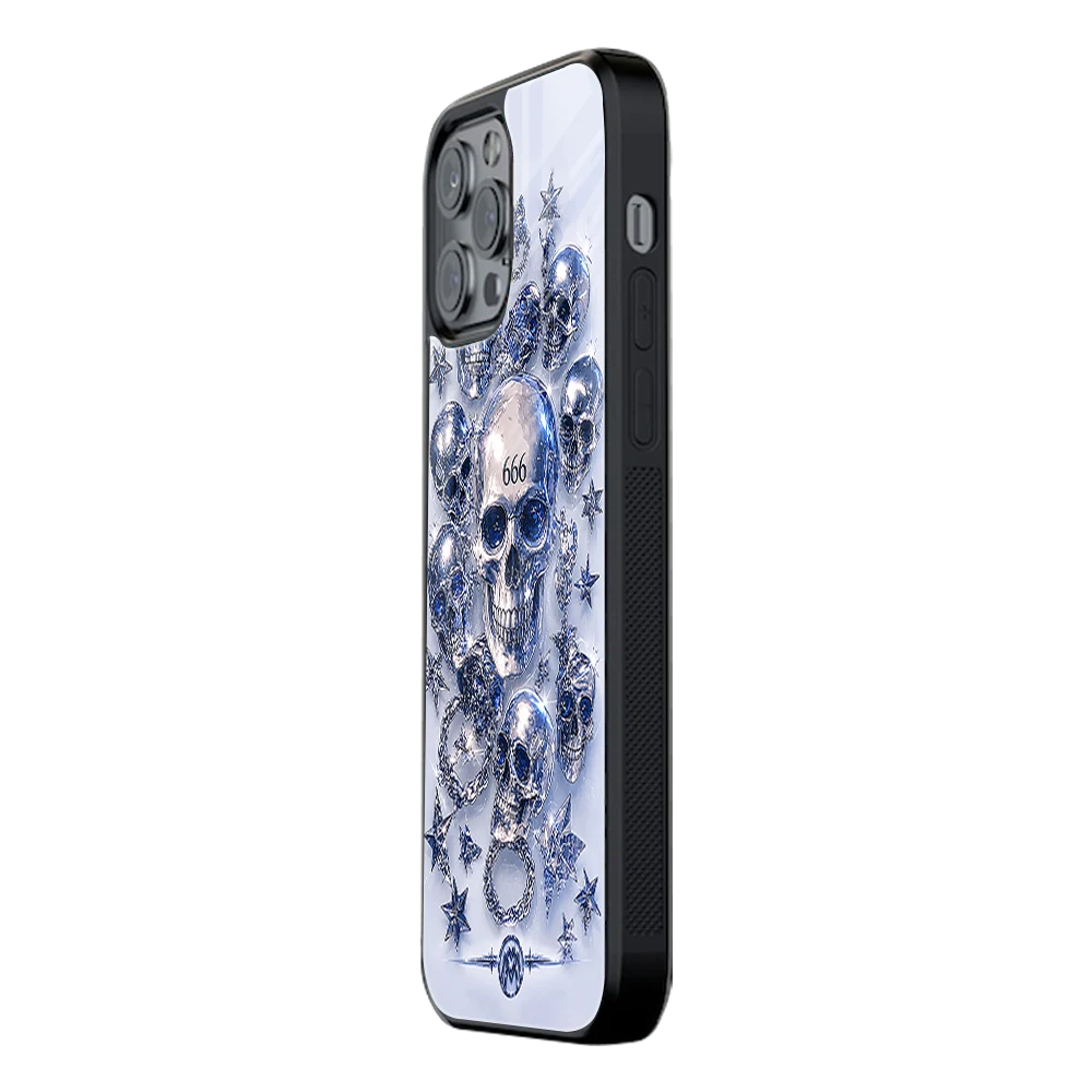 Slim Glass Back Phone Case for Multiple Brands iPhone, Samsung, Redmi, OnePlus, Oppo, Vivo