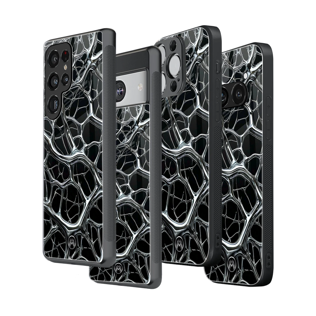 Stylish Glass Back Case for All Smartphones iPhone, Samsung, OnePlus, Pixel, Redmi, Oppo, Vivo, Motorola