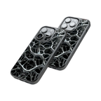 Protective Glass Back Phone Case Compatible with iPhone, Samsung, OnePlus, Pixel & More